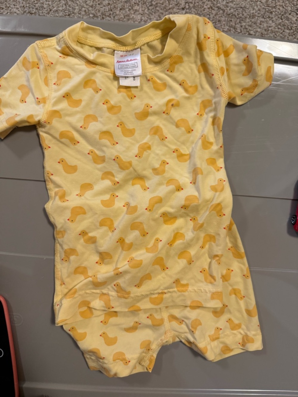 Hanna Anderson “Hanna soft” pj shorts and short sleeve